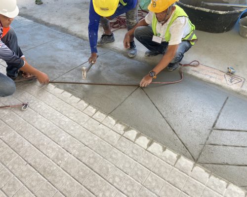 งานปรับปรุงทางเดินต่างระดับ (บริเวณพื้นที่เครื่องซักผ้า + โชว์รูม) (5)