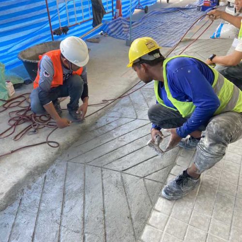 งานปรับปรุงทางเดินต่างระดับ (บริเวณพื้นที่เครื่องซักผ้า + โชว์รูม) (7)