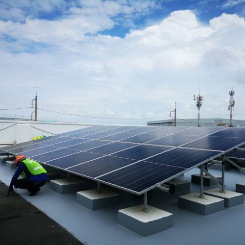 ปรับปรุงน้ำรั่วซึมบริเวณชั้นดาดฟ้าอาคาร OFFICE สำนักงาน (11)