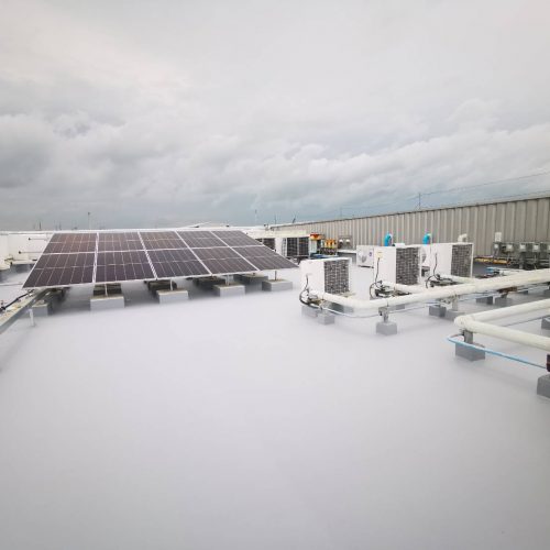 ปรับปรุงน้ำรั่วซึมบริเวณชั้นดาดฟ้าอาคาร OFFICE สำนักงาน (15)